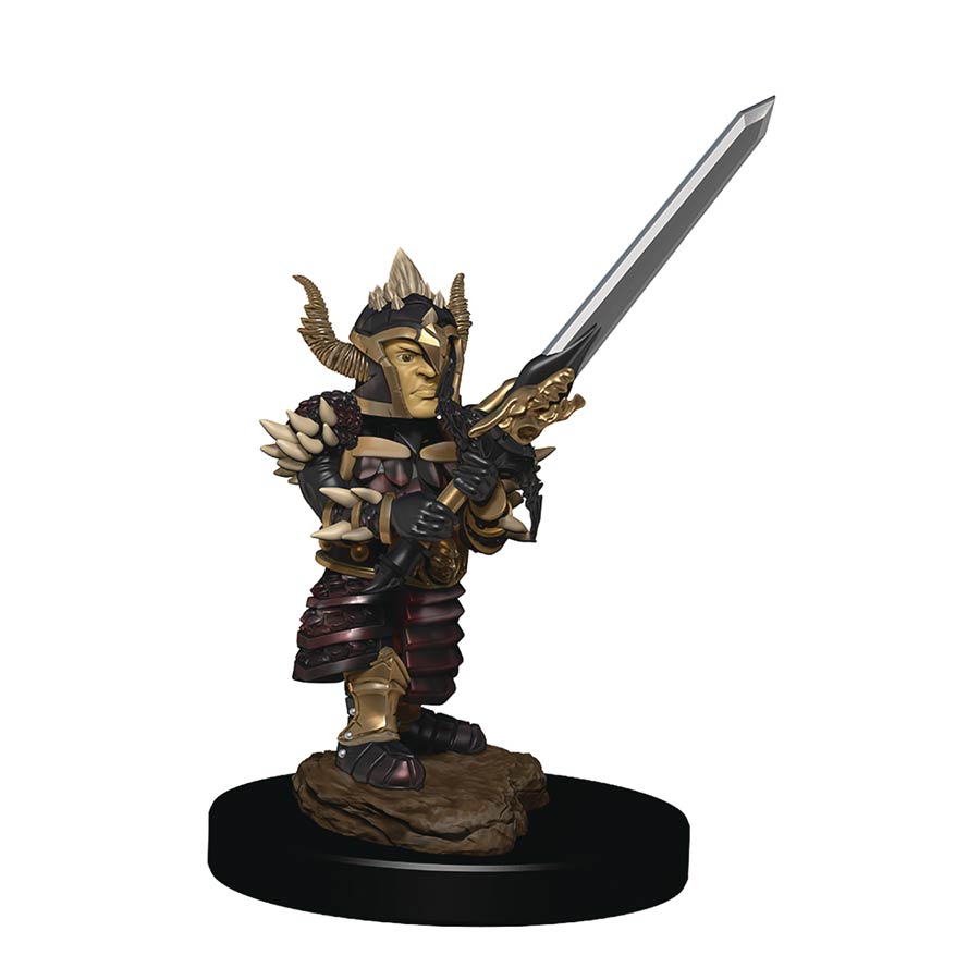 Dungeons & Dragons Icons Of The Realms Premium Painted Figure - Halfling Fighter Male