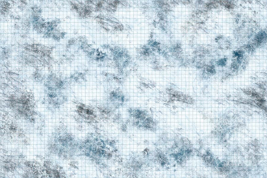 Dungeons & Dragons Icons Of The Realms Battle Mat - Tundra