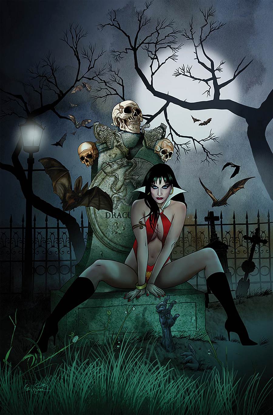 Vampirella Vol 8 #22 Cover I Incentive Ergun Gunduz Virgin Cover