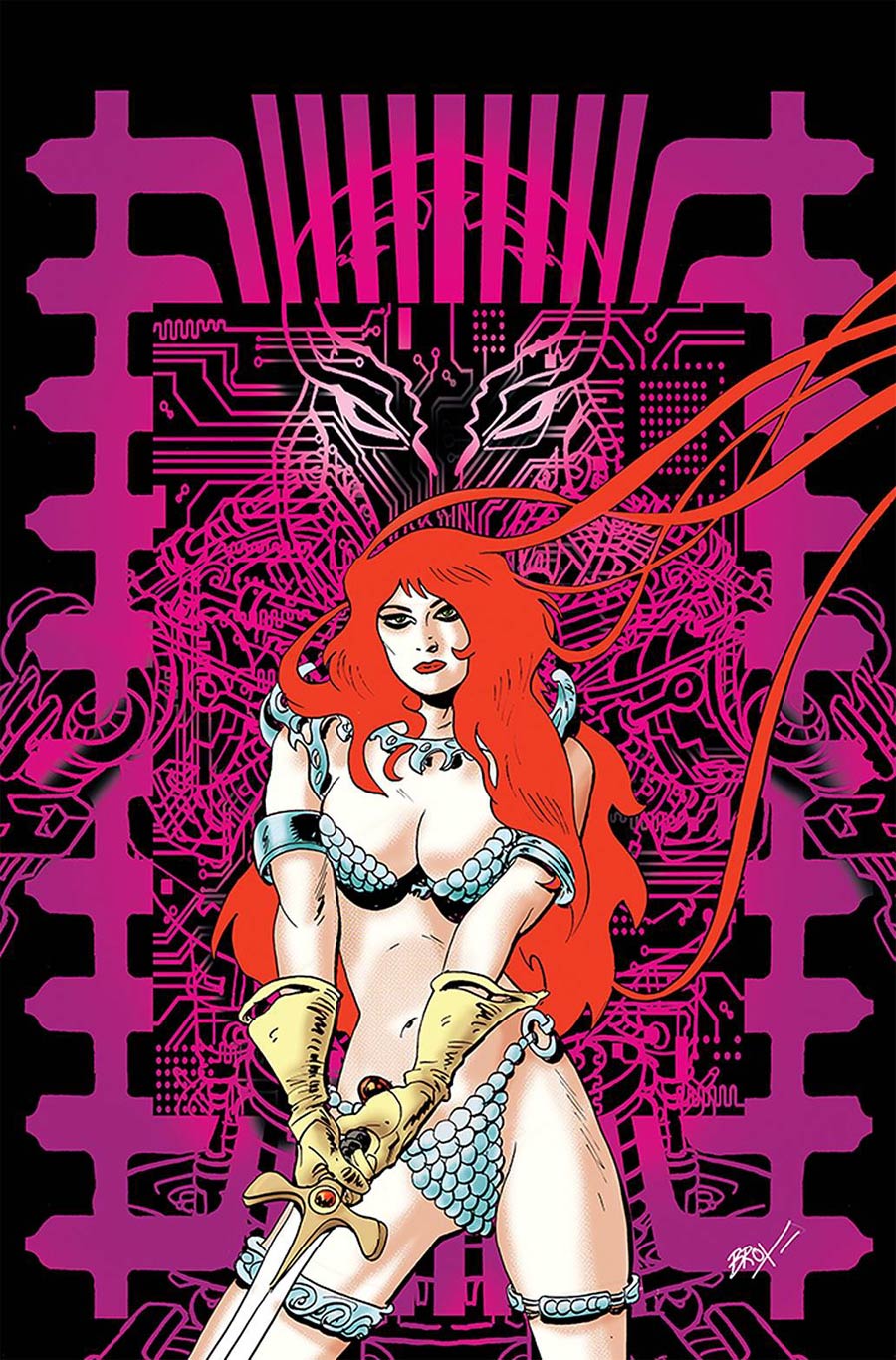 Red Sonja 1982 #1 (One Shot) Cover H Incentive Jonathan Broxton Virgin Cover