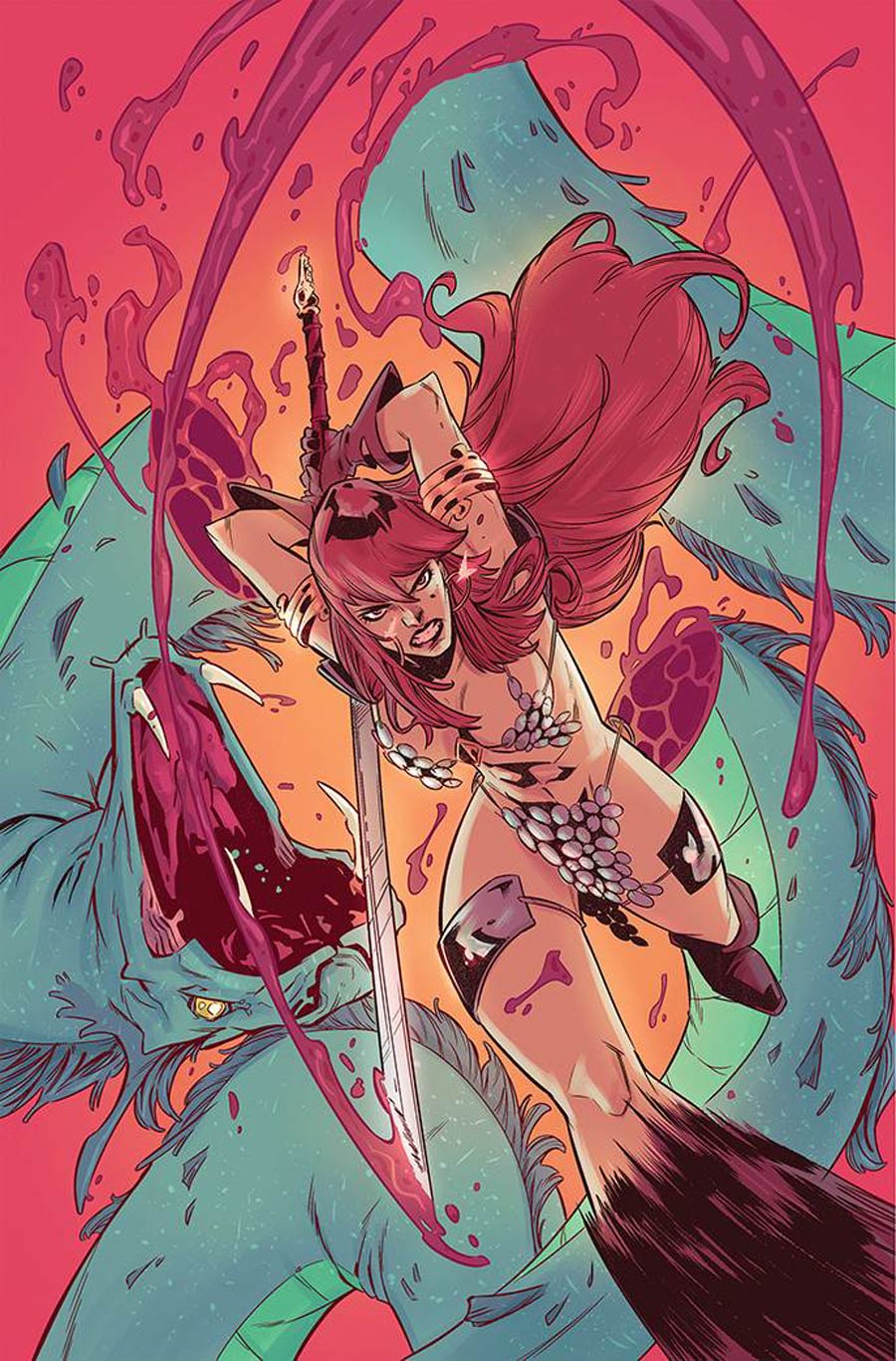 Red Sonja Vol 8 #28 Cover G Incentive Alessandro Miracolo Virgin Cover