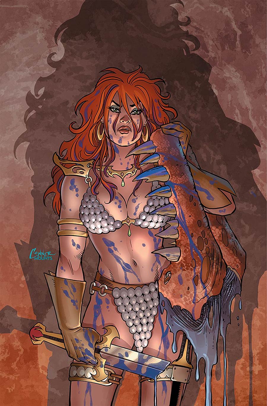 Invincible Red Sonja #2 Cover S Limited Edition Amanda Conner Virgin Cover