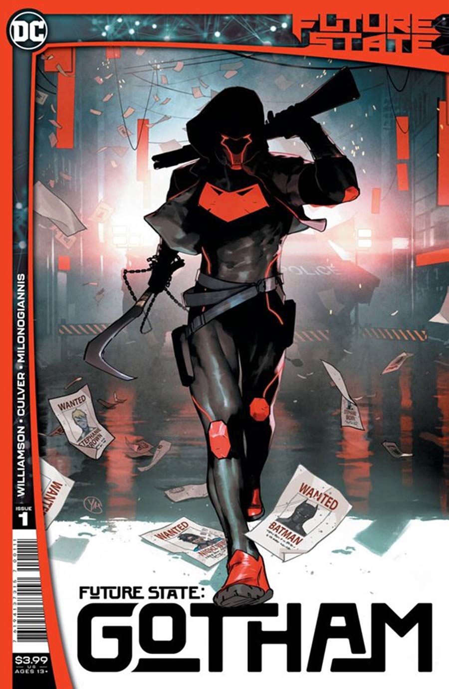 Future State Gotham #1 Cover C DF Signed By Joshua Williamson