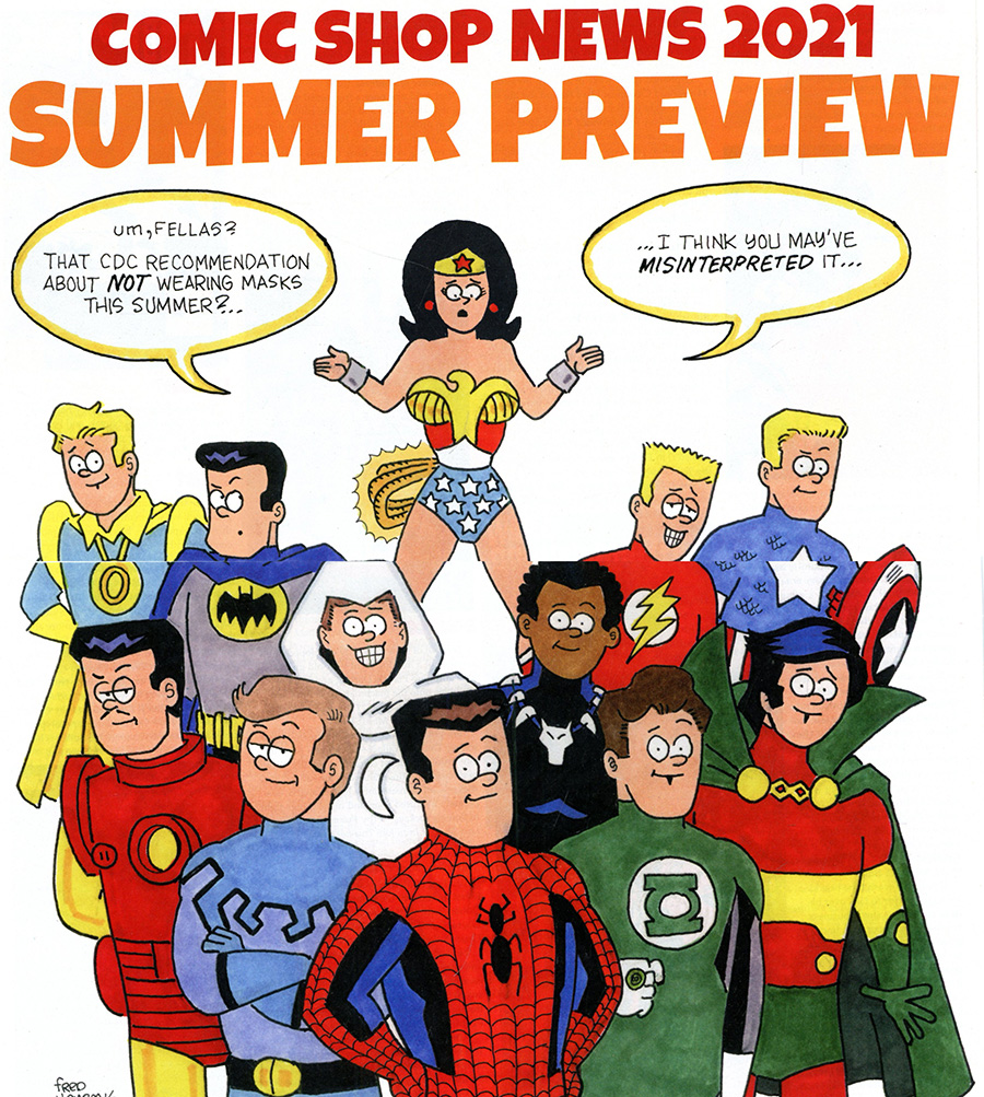 Comic Shop News Preview Summer 2021 - FREE - Limit 1 Per Customer