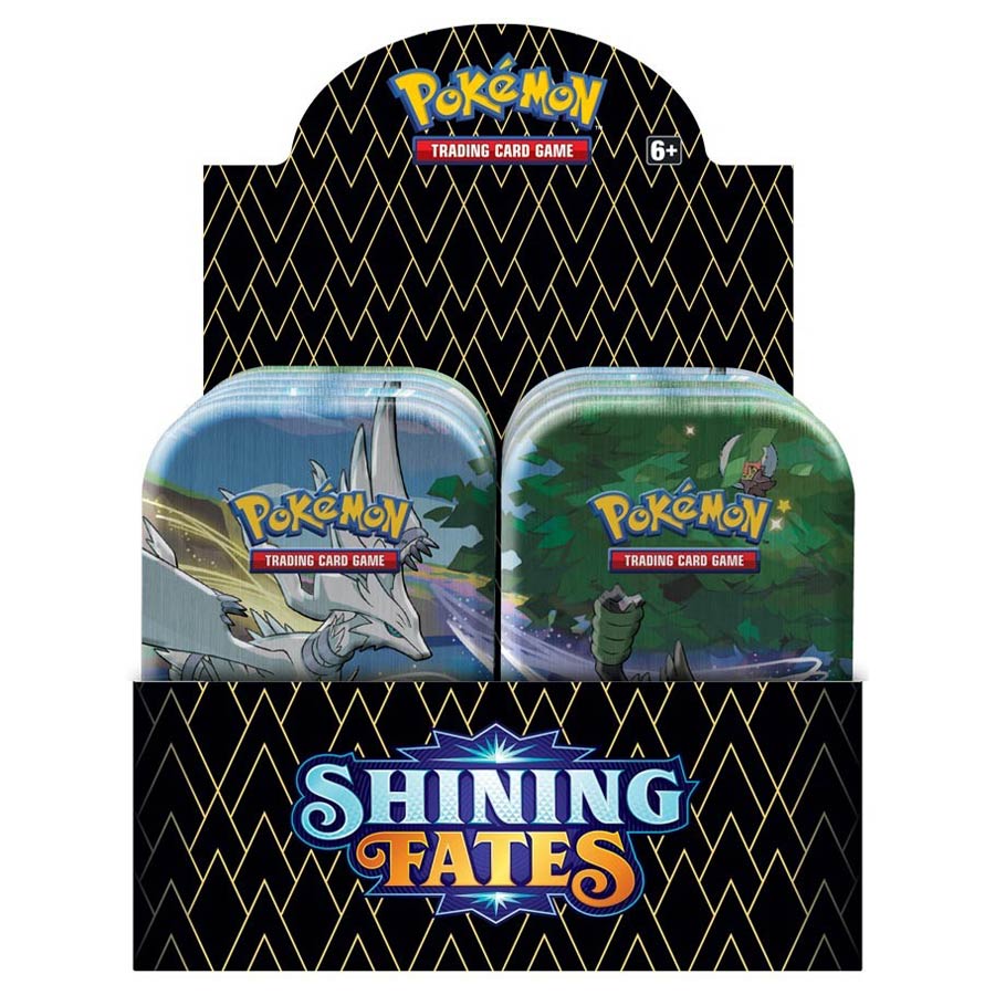 Pokemon Shining Fates Mini Tin Display