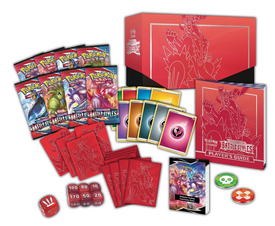 Pokemon Sword & Shield Battle Style Elite Trainer - Red Box