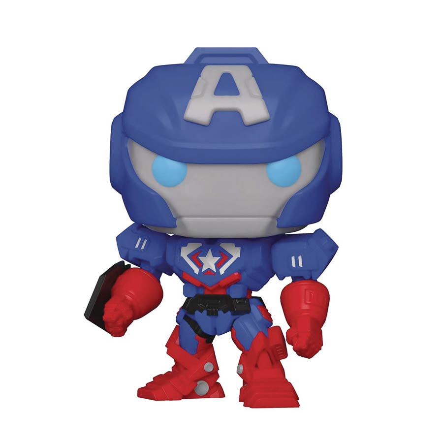 POP Marvel Marvel Mech Captain America Vinyl Bobble Head