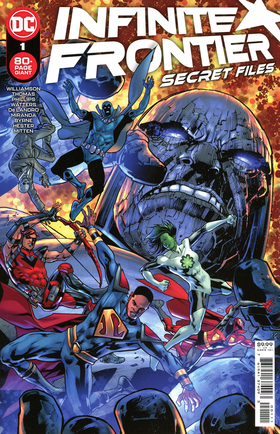 Infinite Frontier Secret Files #1 (One Shot) Cover A Regular Bryan Hitch Cover