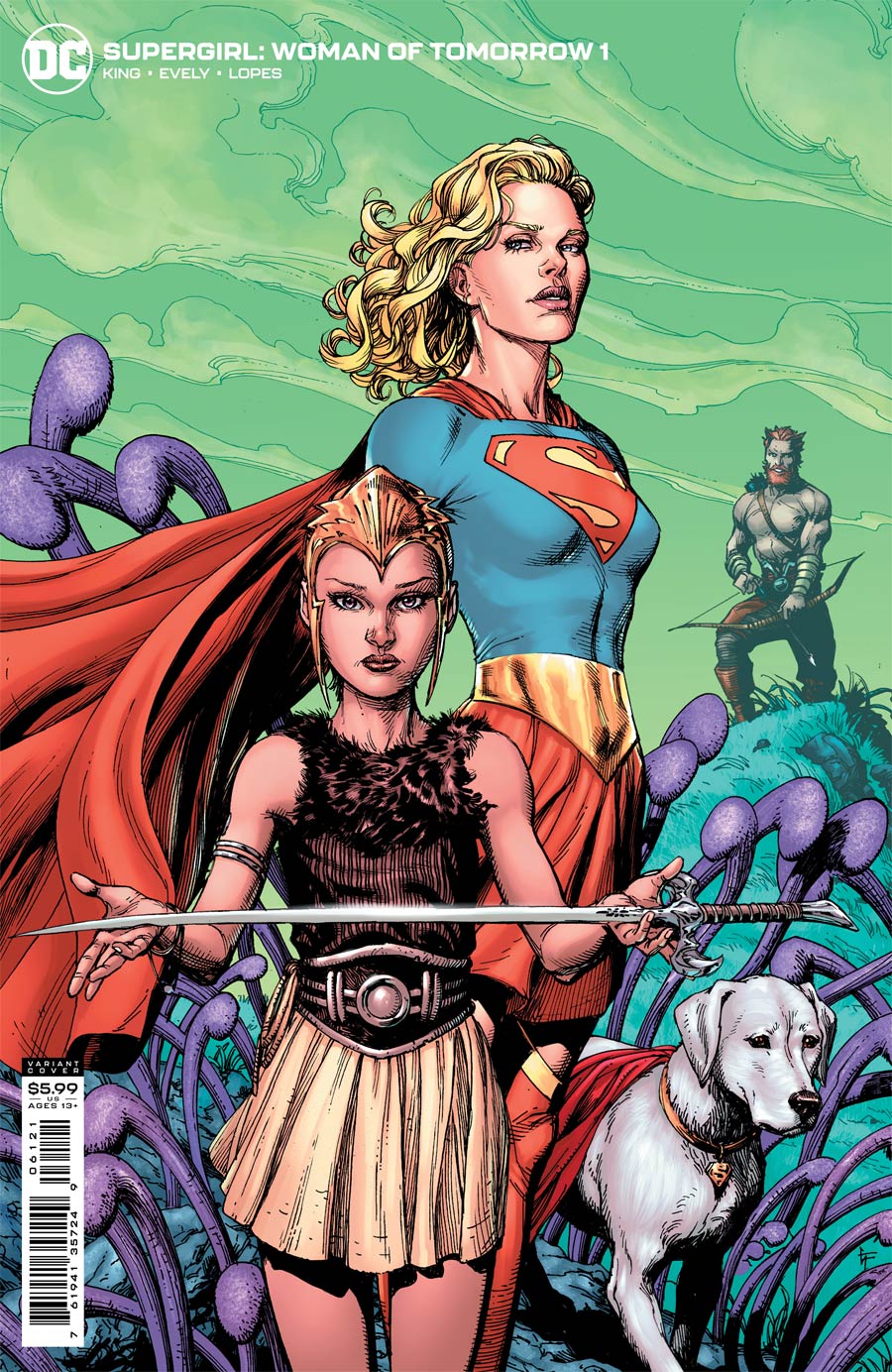 Supergirl Woman Of Tomorrow #1 Cover B Variant Gary Frank Cover