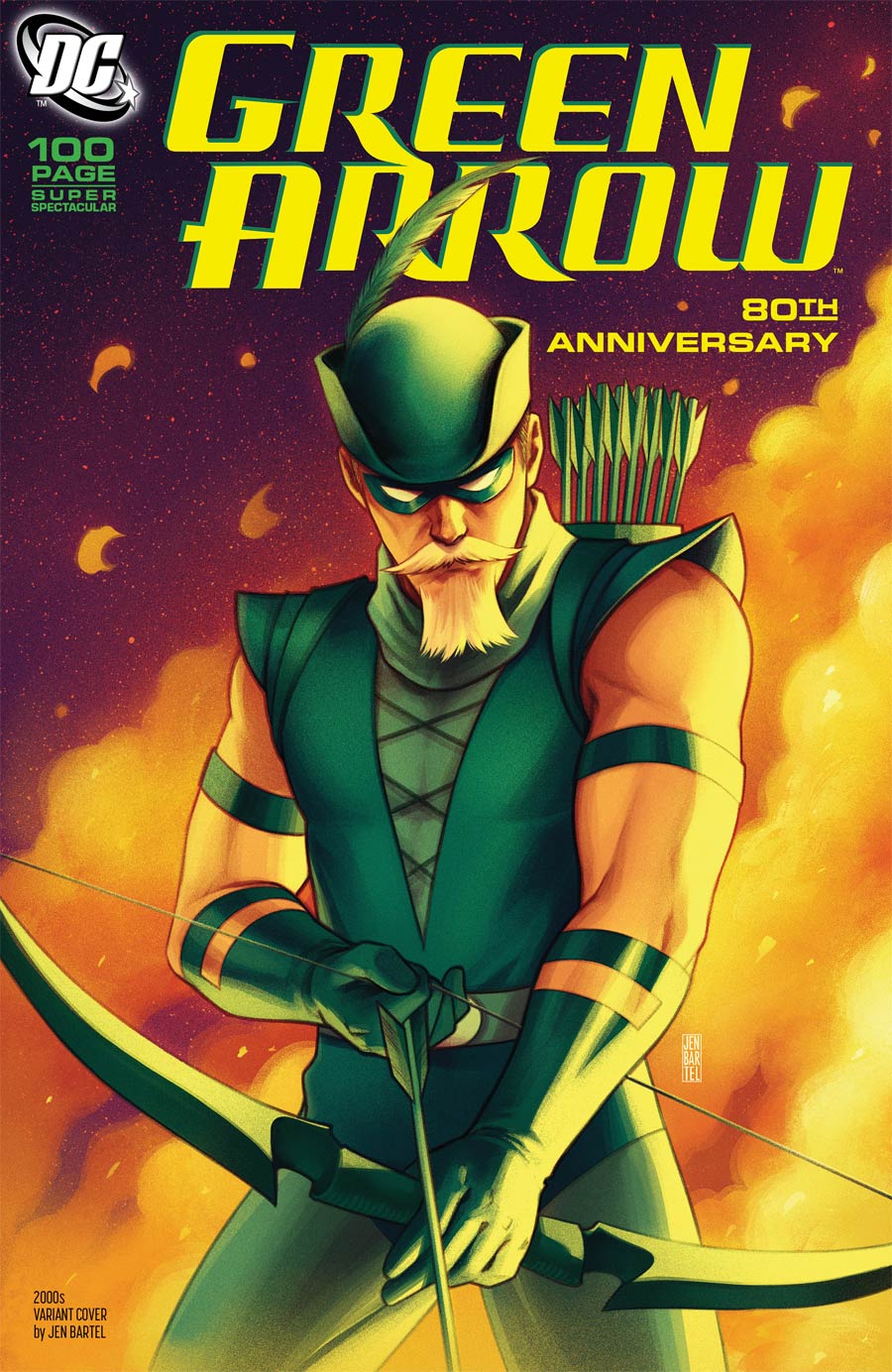 Green Arrow 80th Anniversary 100-Page Super Spectacular #1 (One Shot) Cover H Variant Jen Bartel 2000s Cover