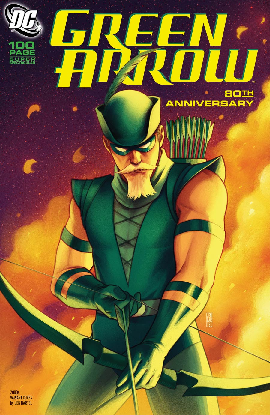 Green Arrow 80th Anniversary 100-Page Super Spectacular #1 (One Shot) Cover H Variant Jen Bartel 2000s Cover