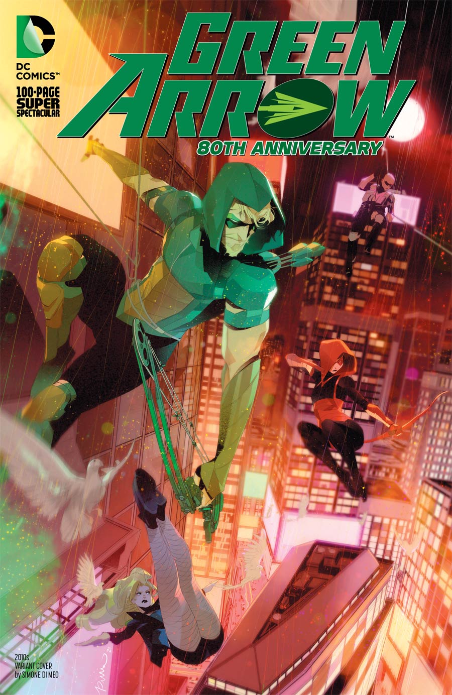 Green Arrow 80th Anniversary 100-Page Super Spectacular #1 (One Shot) Cover I Variant Simone Di Meo 2010s Cover