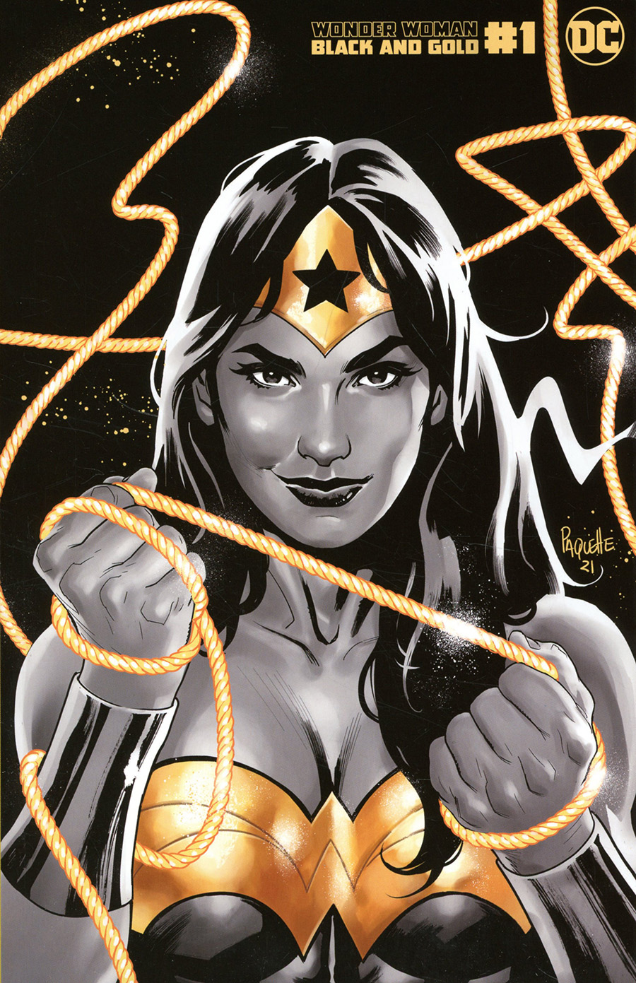 Wonder Woman Black & Gold #1 Cover C Variant Yanick Paquette Cover