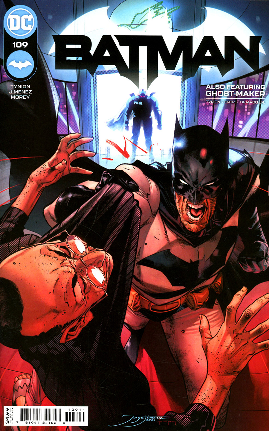 Batman Vol 3 #109 Cover A Regular Jorge Jimenez Cover