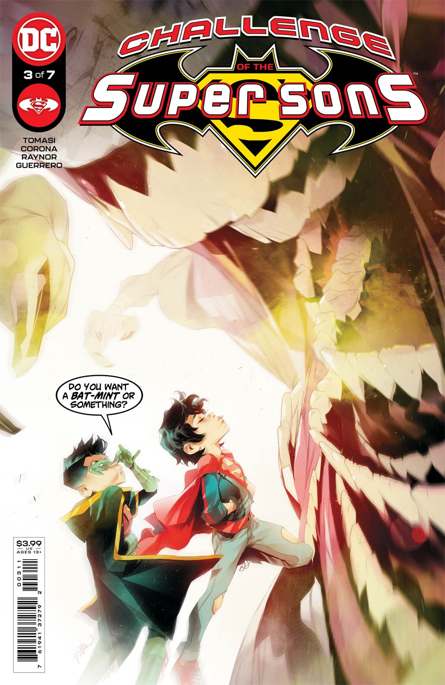 Challenge Of The Super Sons #3 Cover A Regular Simone Di Meo Cover