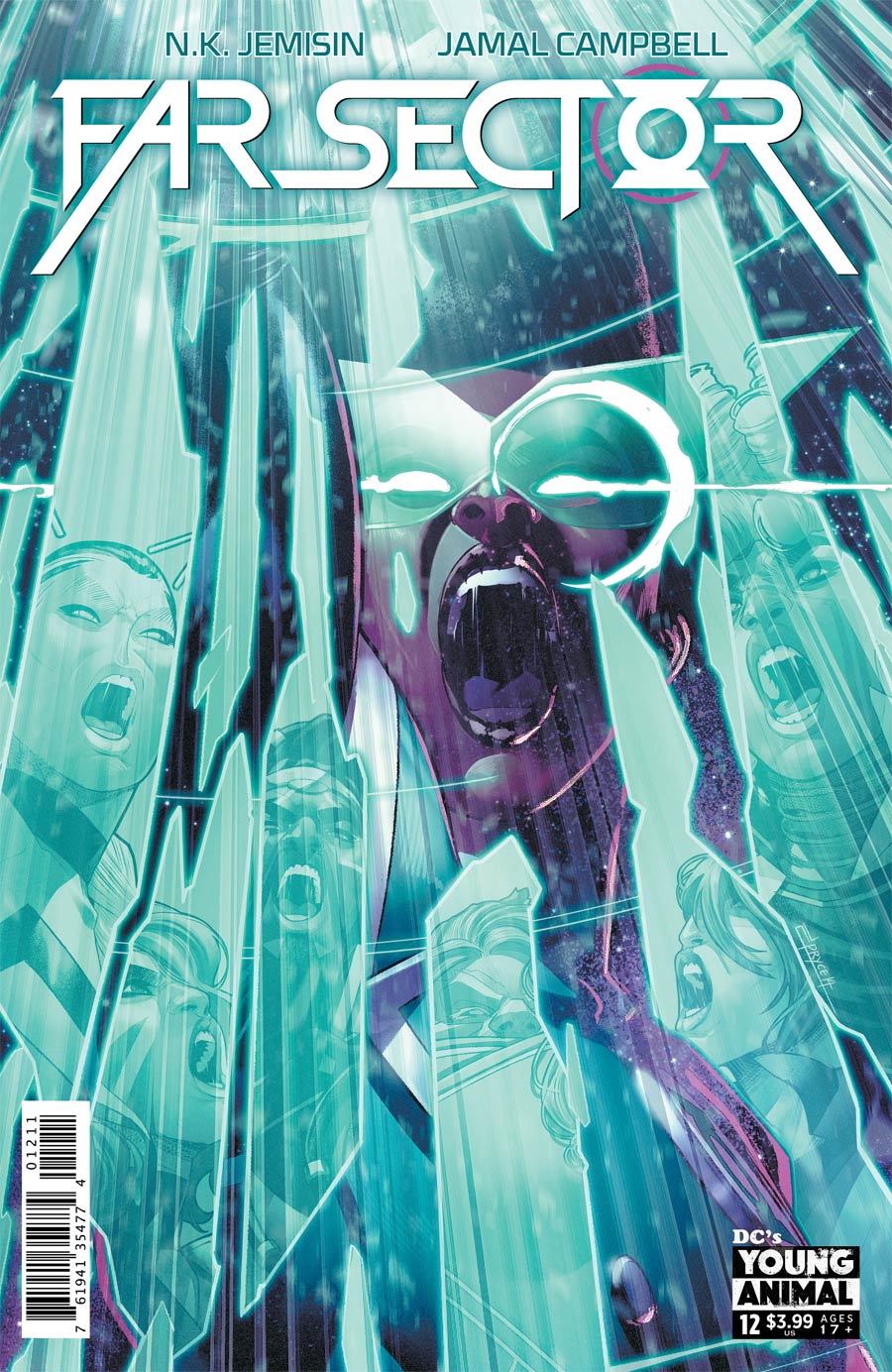 Far Sector #12 Cover A Regular Jamal Campbell Cover