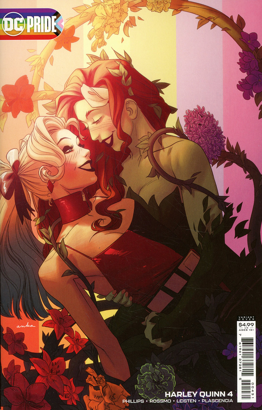 Harley Quinn Vol 4 #4 Cover C Variant Kris Anka Pride Month Card Stock Cover