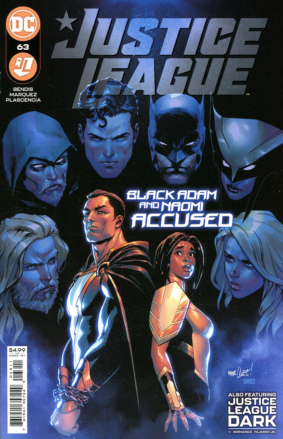 Justice League Vol 4 #63 Cover A Regular David Marquez Cover