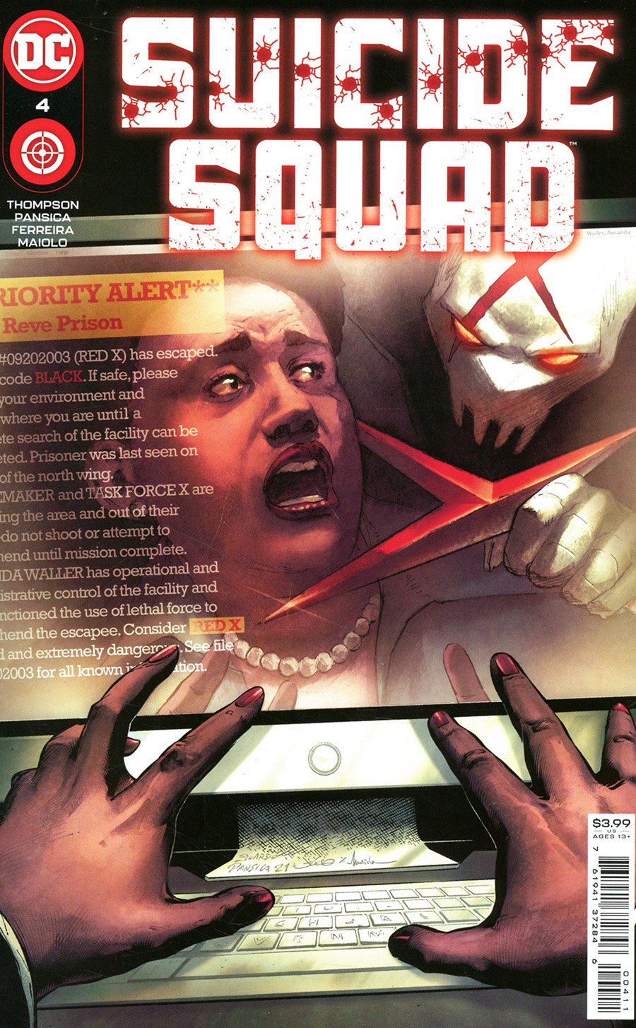Suicide Squad Vol 6 #4 Cover A Regular Eduardo Pansica Cover