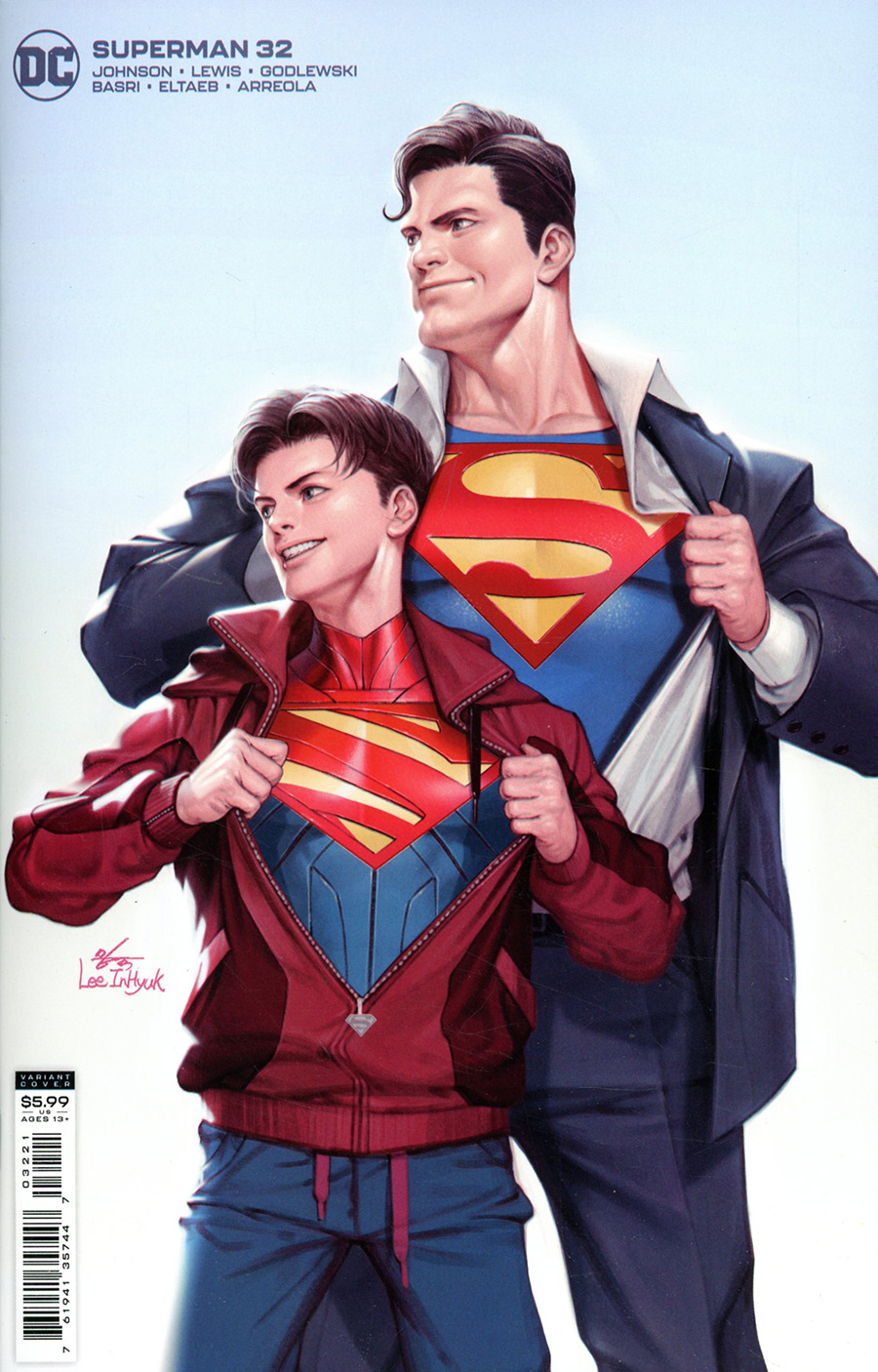 Superman Vol 6 #32 Cover B Variant Inhyuk Lee Card Stock Cover