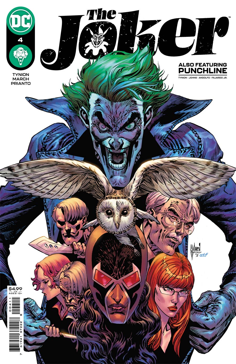 Joker Vol 2 #4 Cover A Regular Guillem March Cover