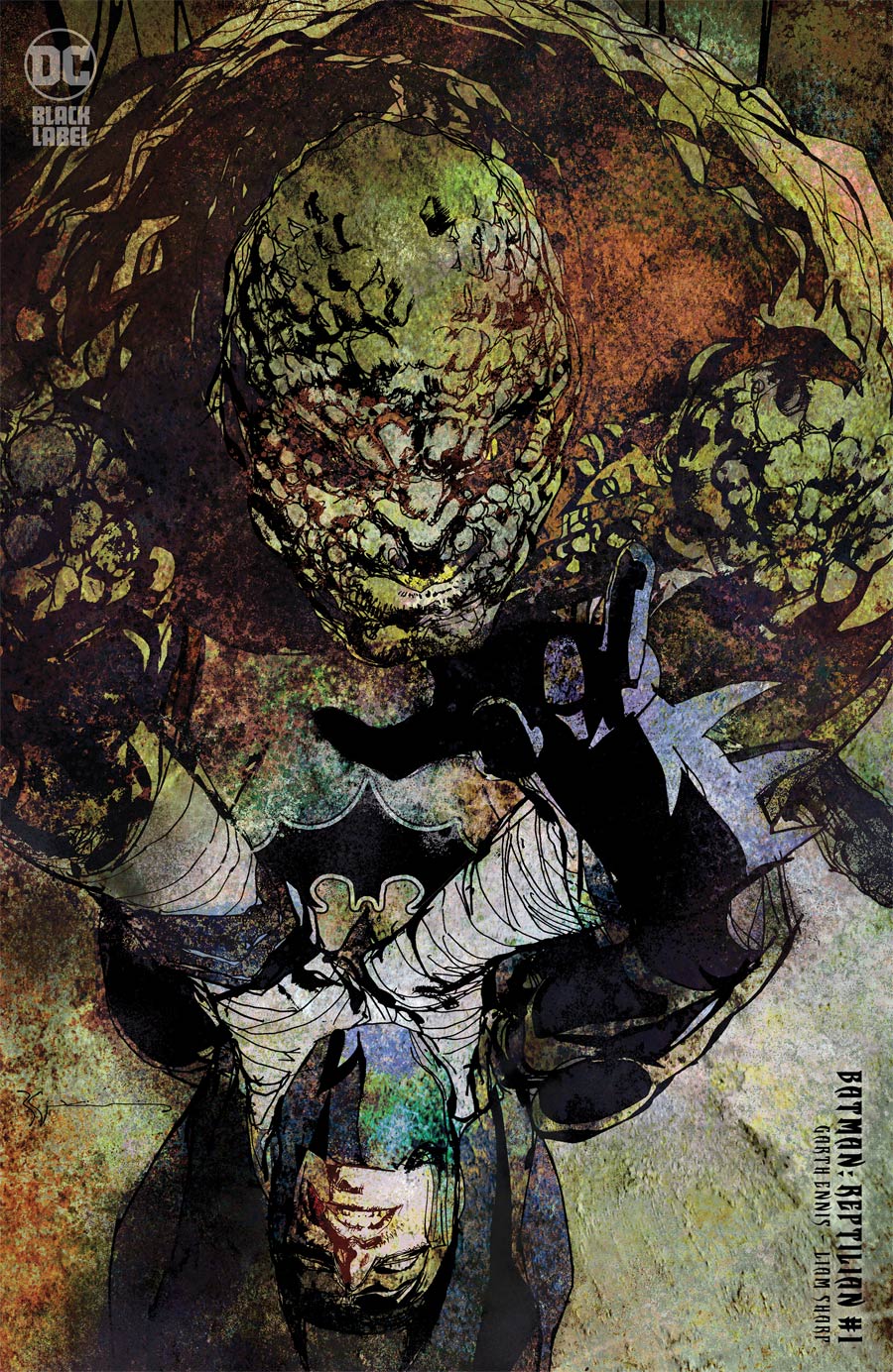 Batman Reptilian #1 Cover C Incentive Bill Sienkiewicz Variant Cover