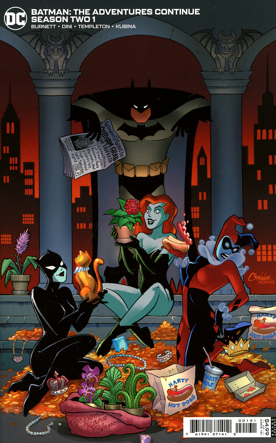 Batman The Adventures Continue Season II #1 Cover D Incentive Amanda Conner Card Stock Variant Cover