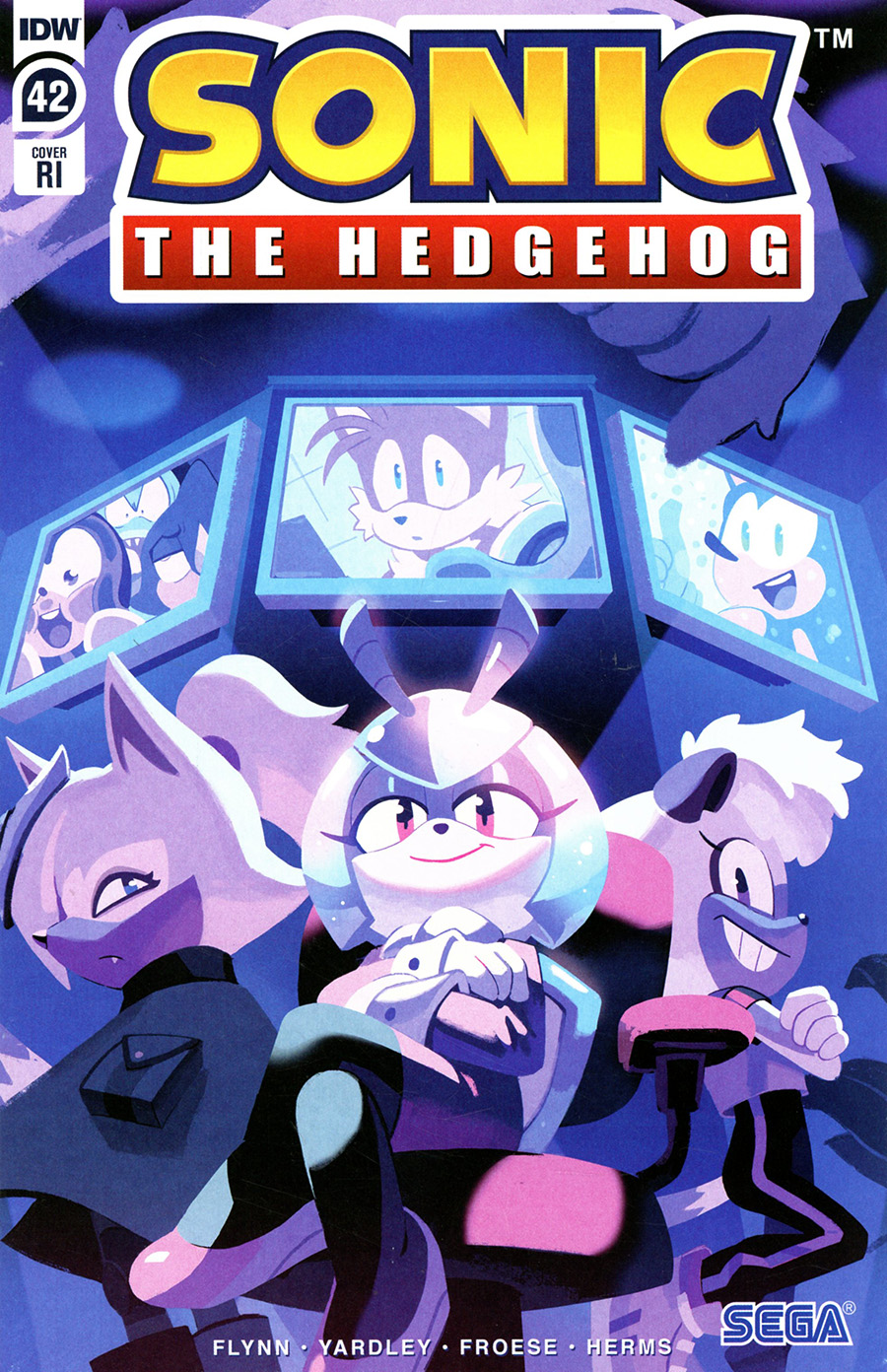 Sonic The Hedgehog Vol 3 #42 Cover C Incentive Nathalie Fourdraine Variant Cover