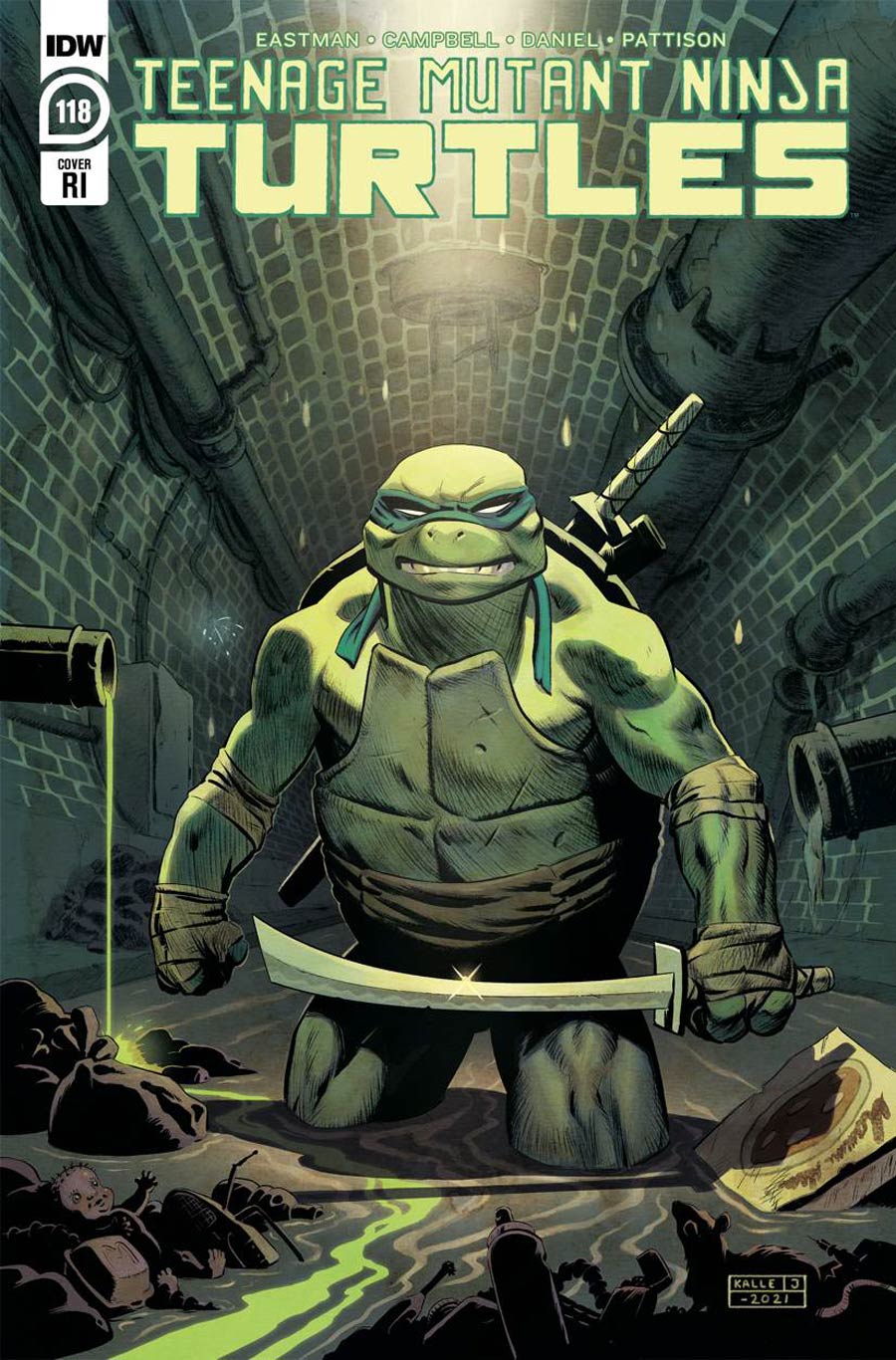 Teenage Mutant Ninja Turtles Vol 5 #118 Cover C Incentive Karl Johnsson Variant Cover
