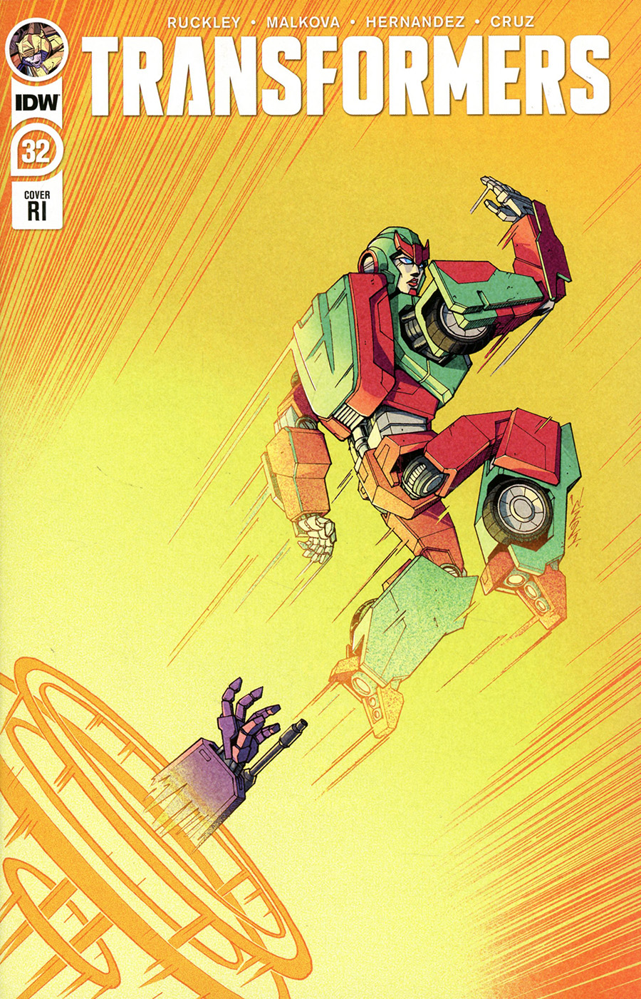 Transformers Vol 4 #32 Cover C Incentive Winston Chan Variant Cover