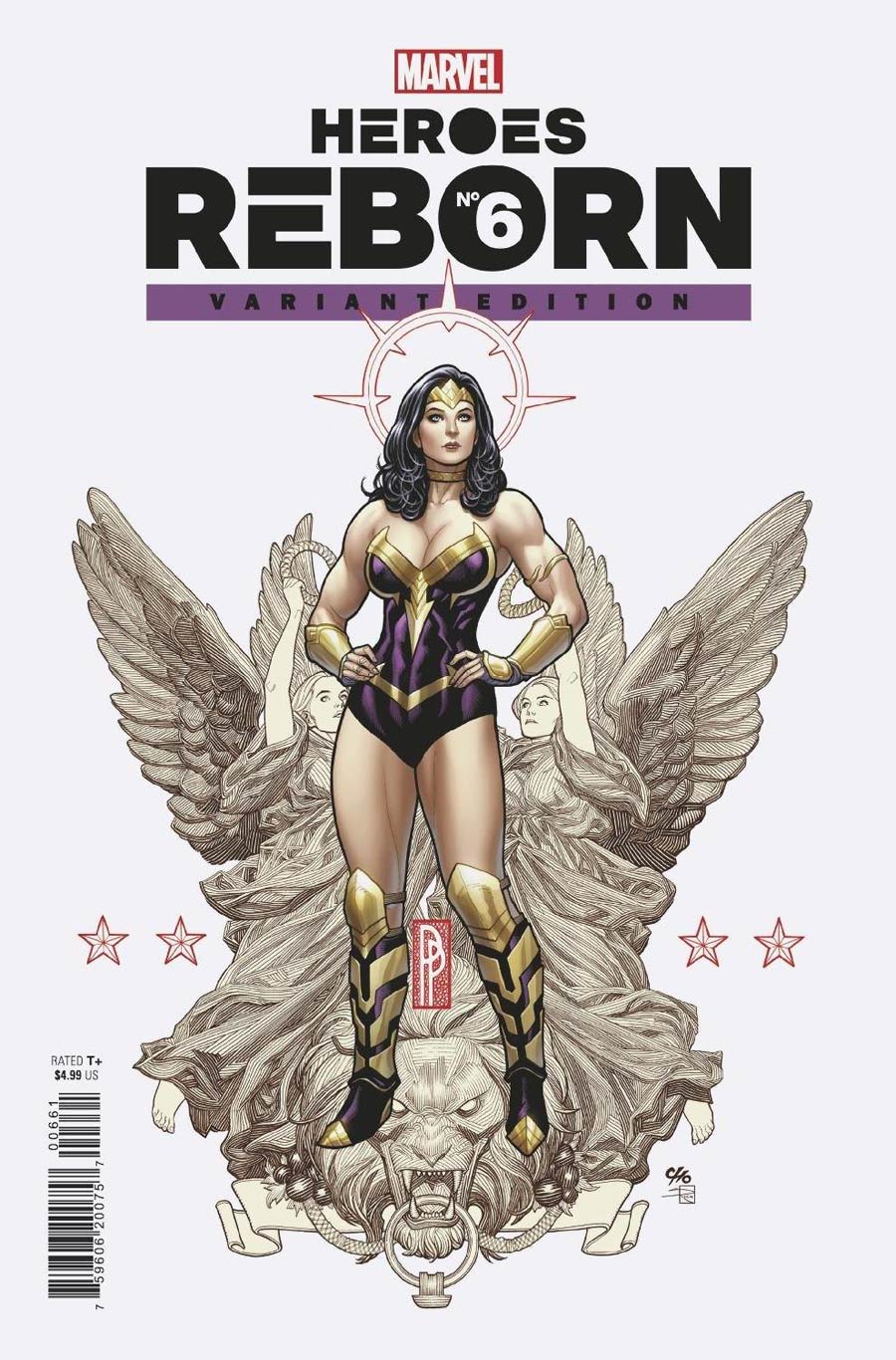 Heroes Reborn #6 Cover E Incentive Frank Cho Variant Cover