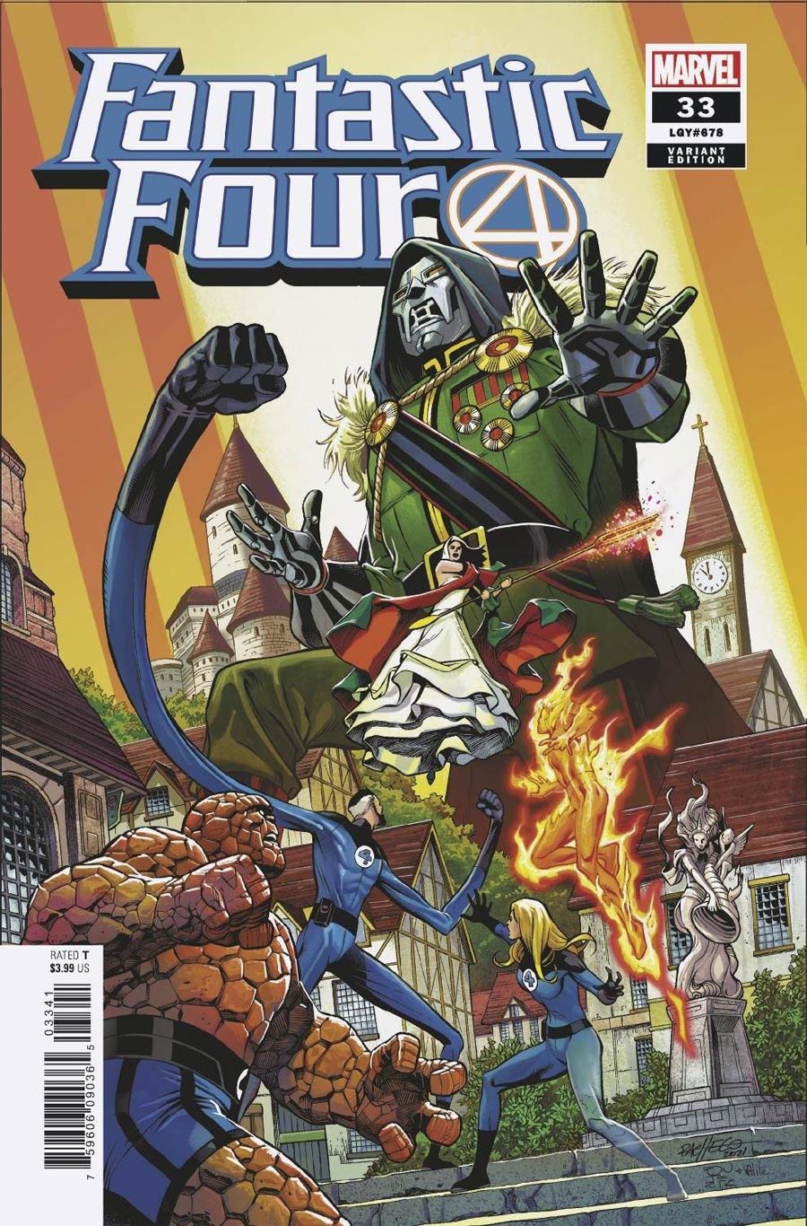 Fantastic Four Vol 6 #33 Cover D Incentive Carlos Pacheco Variant Cover