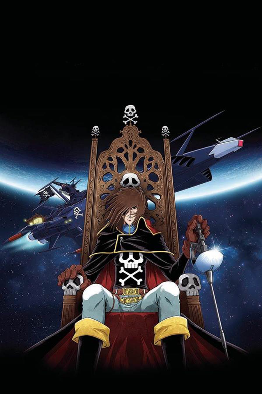 Space Pirate Captain Harlock #1 Cover N Incentive Andie Tong Virgin Cover