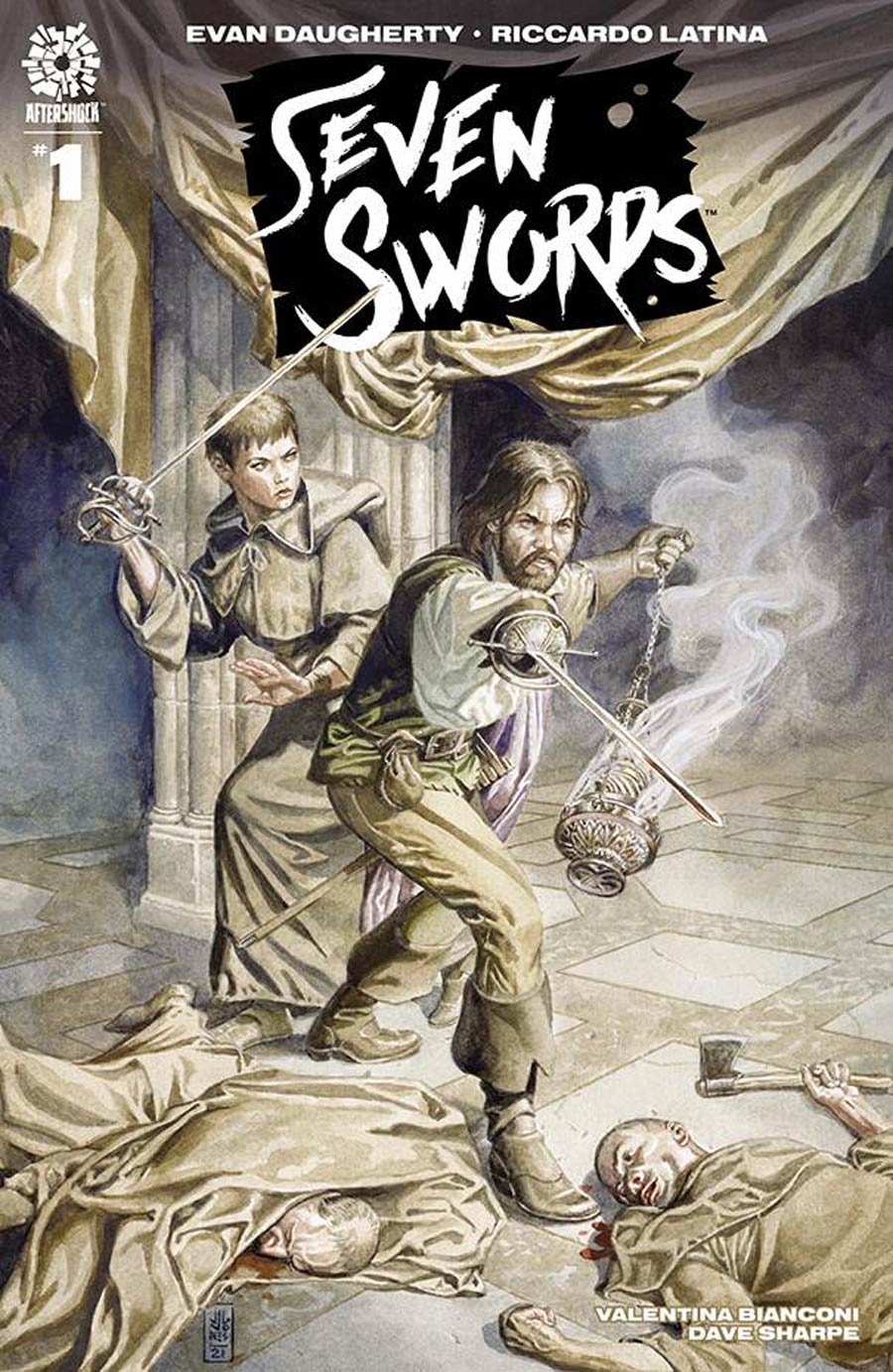 Seven Swords #1 Cover B Incentive JG Jones Variant Cover