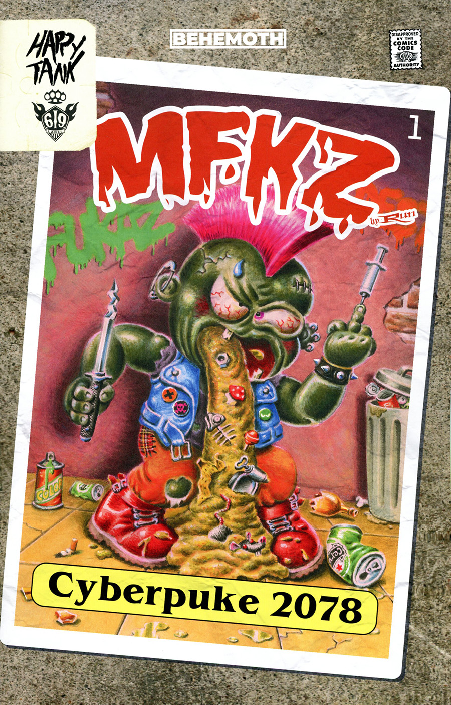MFKZ #1 Cover F Incentive Cyberpuke 2076 Variant Cover