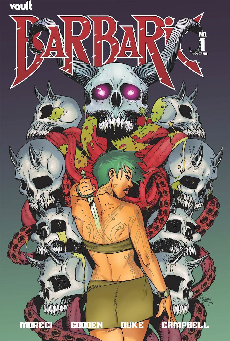 Barbaric #1 Cover E Incentive Corin Howell Variant Cover (Limit 1 Per Customer)