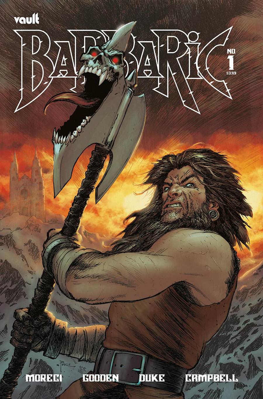 Barbaric #1 Cover F Incentive Richard Pace Variant Cover (Limit 1 Per Customer)