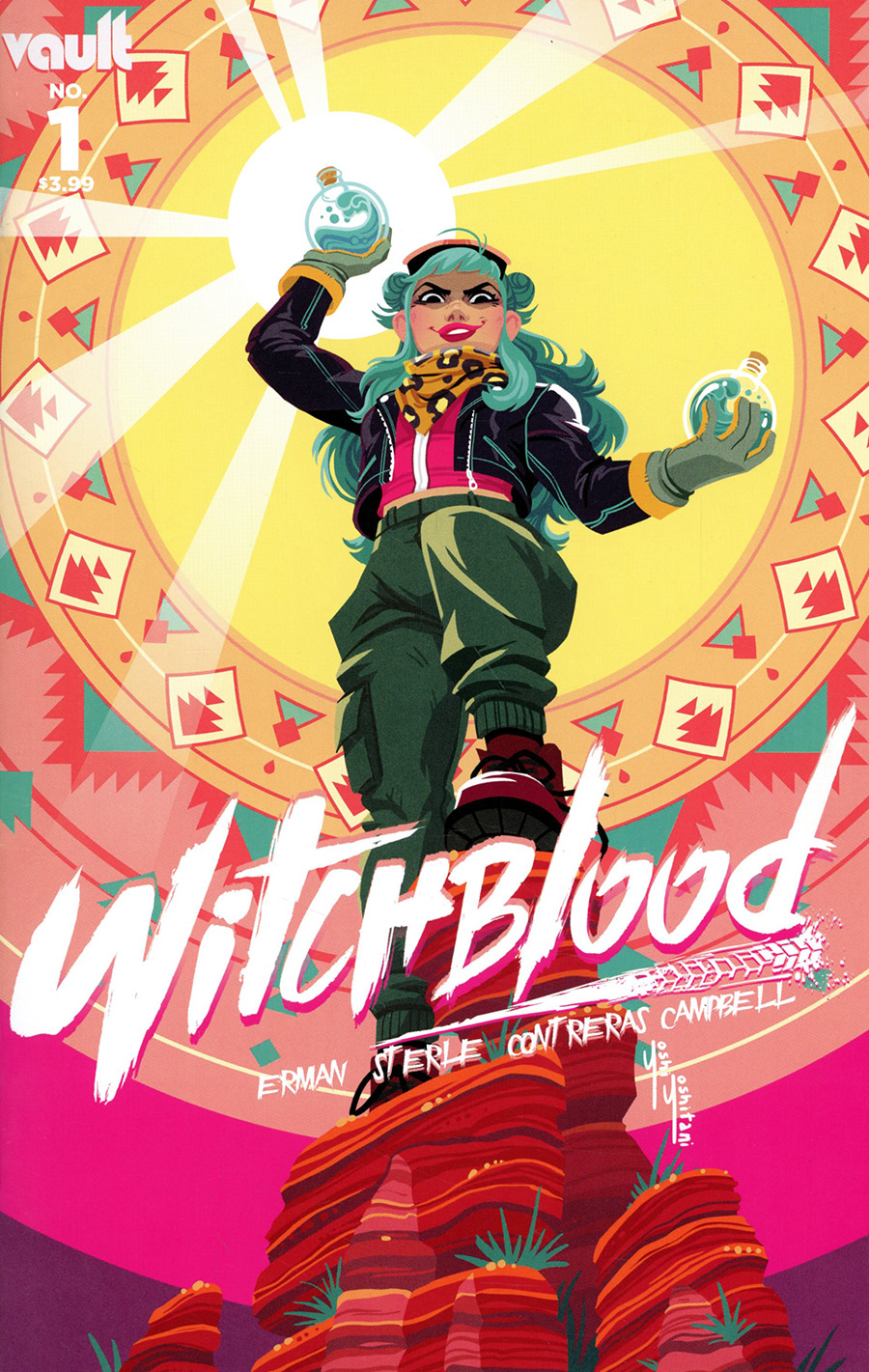 Witchblood #1 Cover F Incentive Yoshi Yoshitani Foil Variant Cover