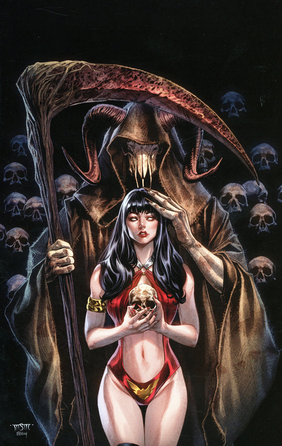 Vengeance Of Vampirella Vol 2 #16 Cover H Incentive Michael Sta Maria Virgin Cover