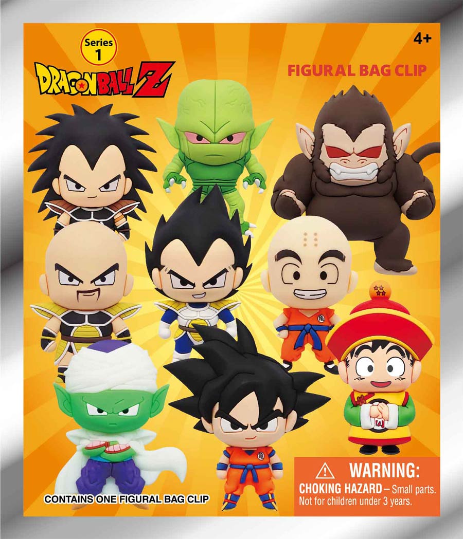 Dragon Ball Z 3D Foam Bag Clip Series 1 Blind Mystery Box