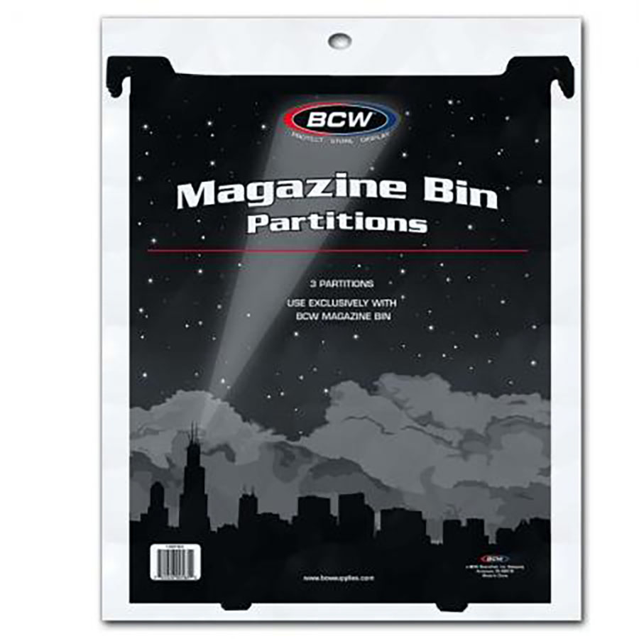Magazine Bin Partitions 3-Pack