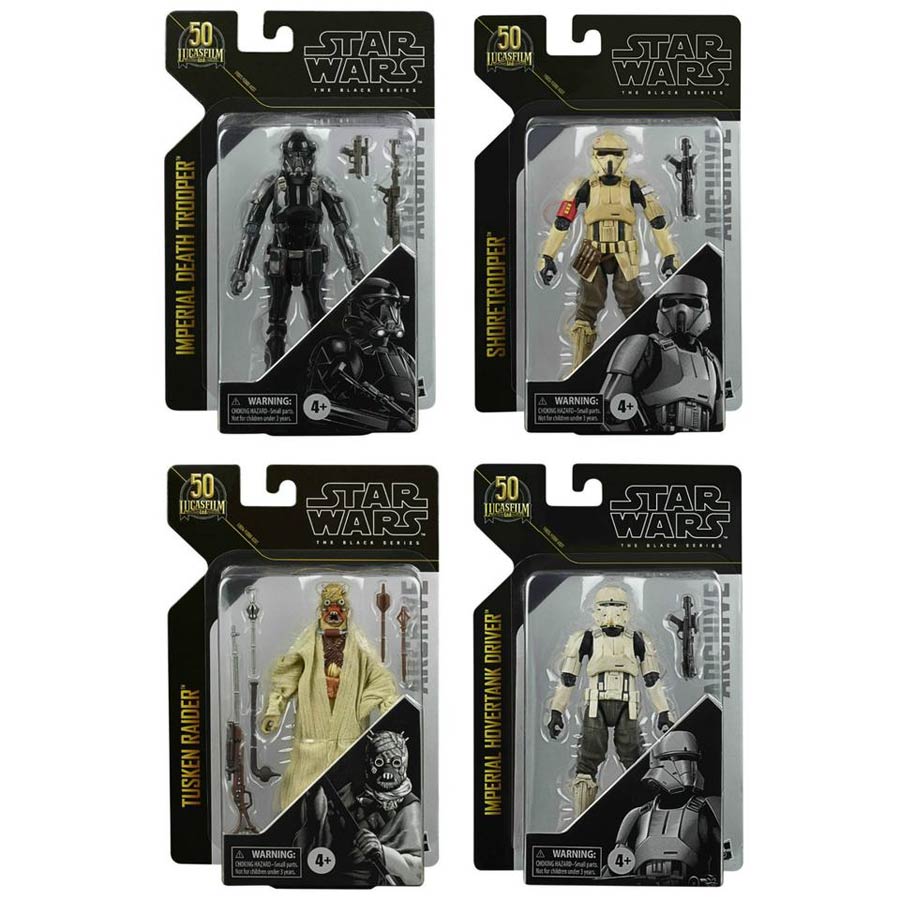 Star Wars Black Series Greatest Hits Archive 6-Inch 2021 Wave 2 Action Figure Assortment Case of 8 Figures