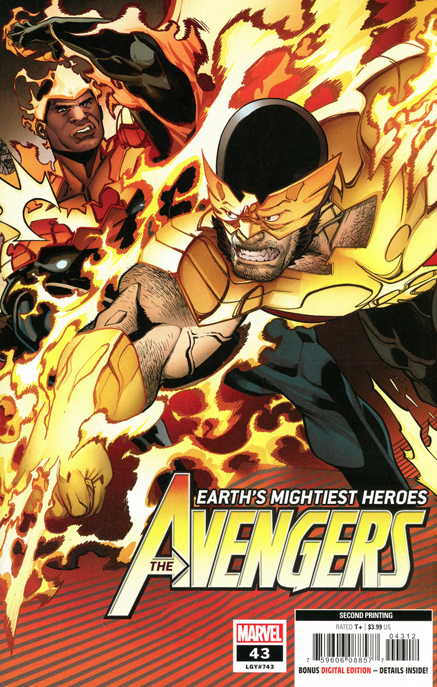 Avengers Vol 7 #43 Cover H 2nd Ptg Javier Garron Variant Cover