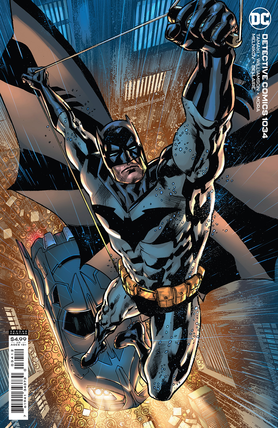 Detective Comics Vol 2 #1034 Cover E 2nd Ptg Bryan Hitch Variant Cover
