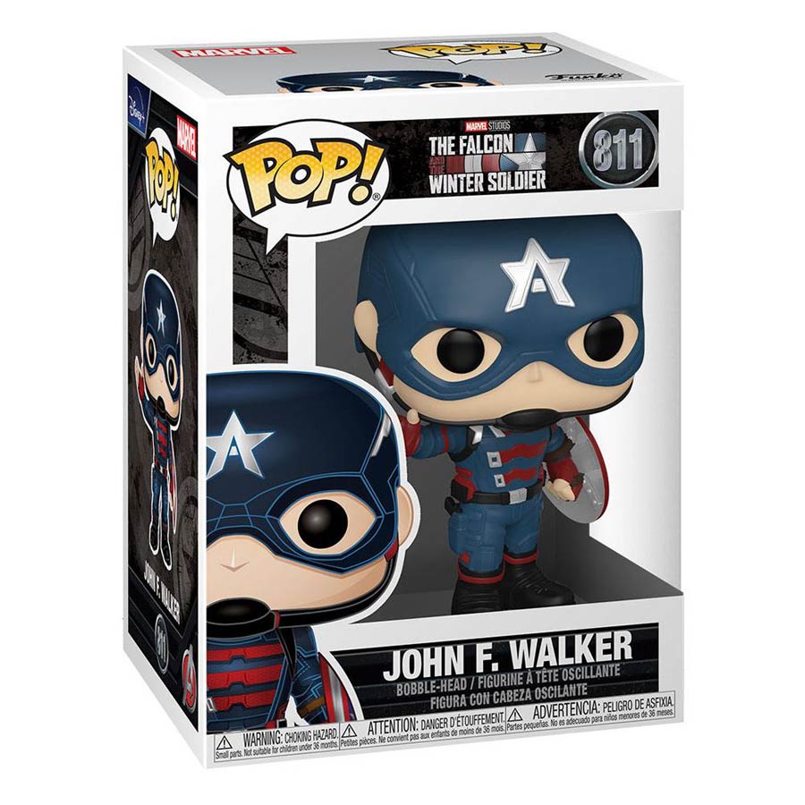 POP Marvel The Falcon And Winter Soldier John F Walker Vinyl Bobble Head