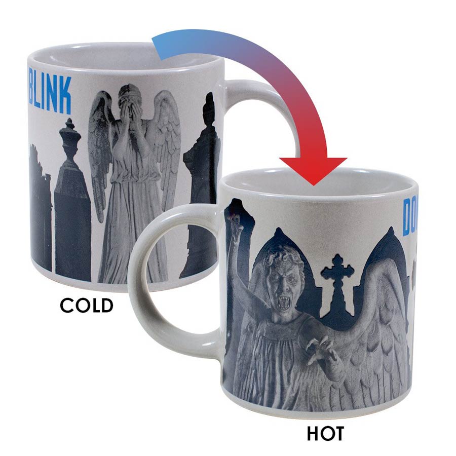Doctor Who Weeping Angel 12-Ounce Mug
