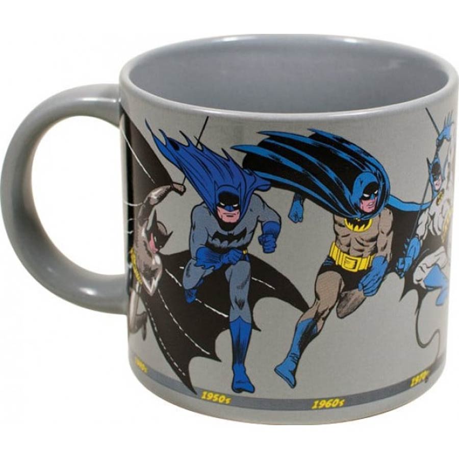 Batman Through The Years 14-Ounce Mug