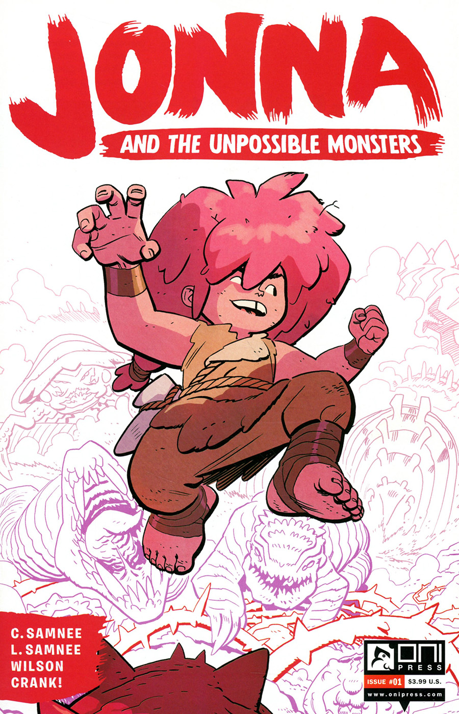 Jonna And The Unpossible Monsters #1 Cover G 2Nd Ptg