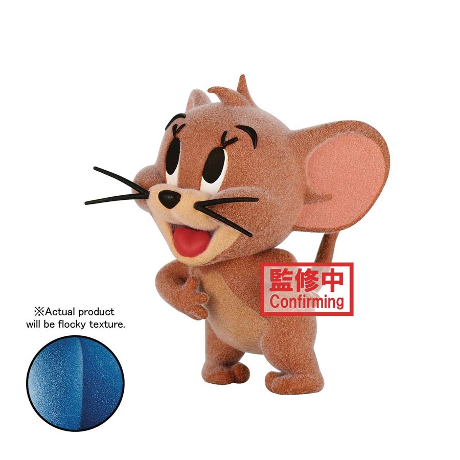 Tom And Jerry Fluffly Puffy Figure - Jerry