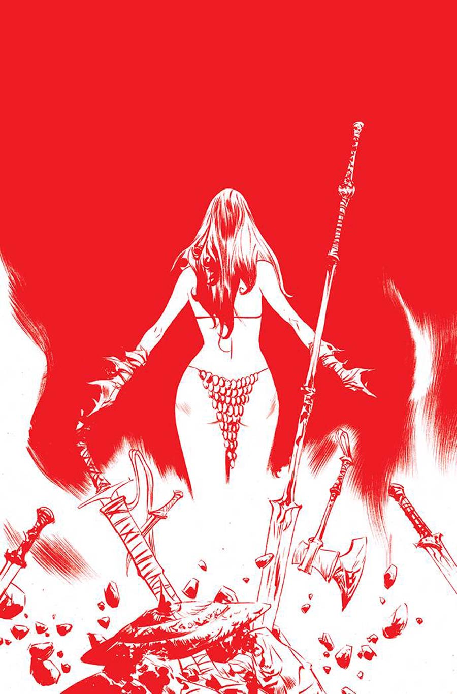 Red Sonja Vol 8 #26 Cover F Variant Jae Lee Tint Virgin Premium Cover